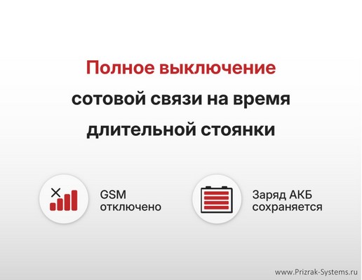 Полное выключение сотовой связи